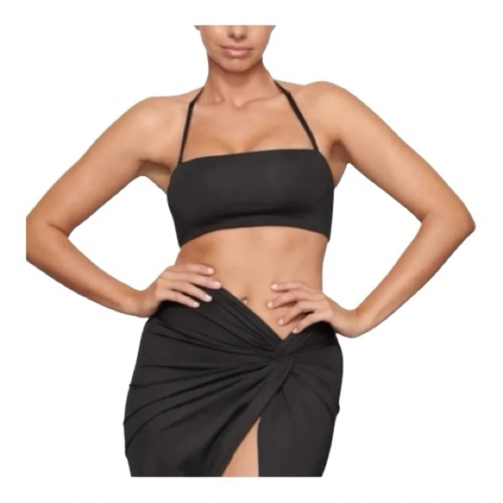 Skims, 2 Piece Bathing Suit, Bandeau Top and Cheeky Bottom, Sz Medium